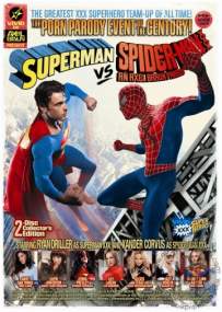 Постер Супермен против Человека-паука: Пародия для взрослых