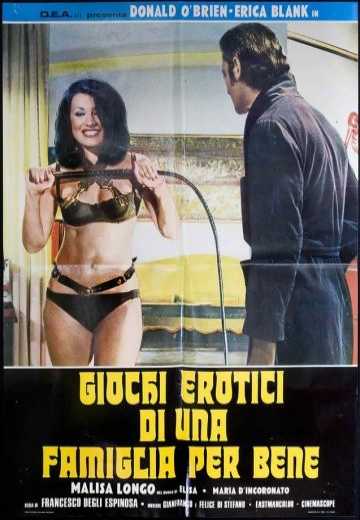Постер Эротические игры для хорошей семьи / Giochi erotici di una famiglia per bene (1975)