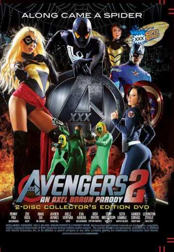 Постер Мстители XXX 2 : Порно пародия / The Avengers 2 XXX: A Porn Parody (2015)